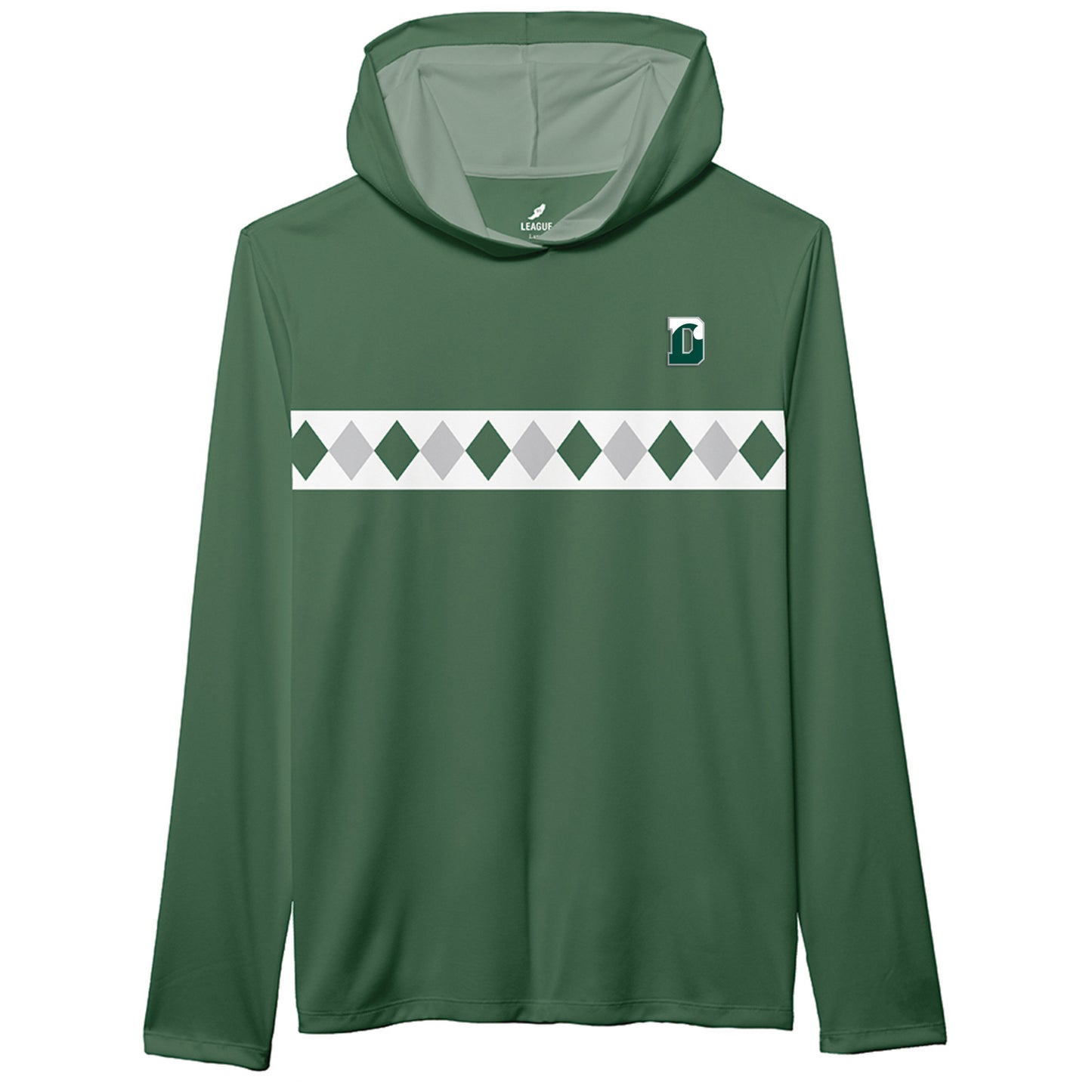 League Saturdays Hoodie- Dark Green