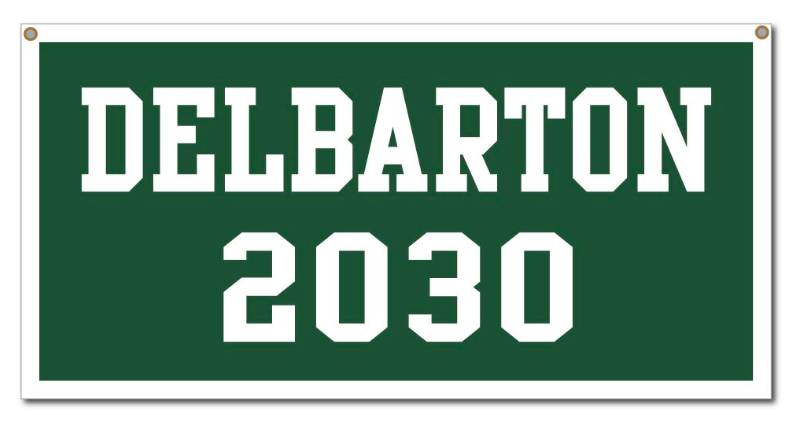 Banner - Class of - Green/White