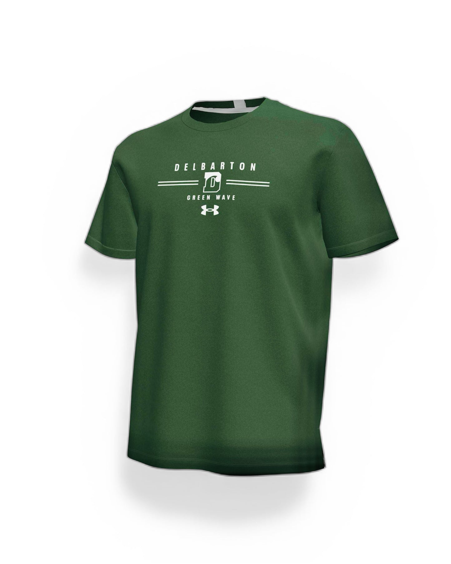 UA HW Icon S/S Tee - Forest Green