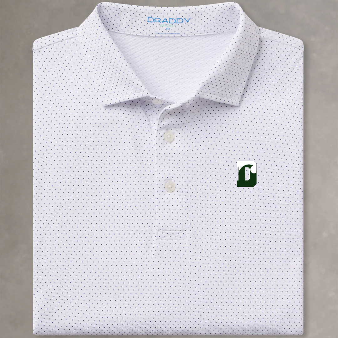 B Draddy Captain Cool Polo - White