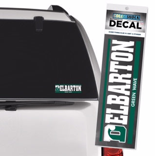 Car Decal - Color Shock Delbarton w/Dwave