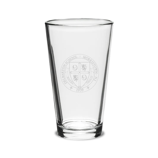 Campus Crystal 16oz Pint Glass - Clear