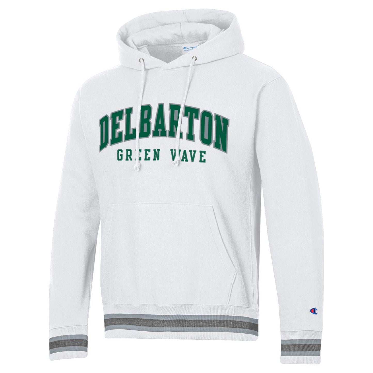 Champion SMU Higher Ed Hoodie- White