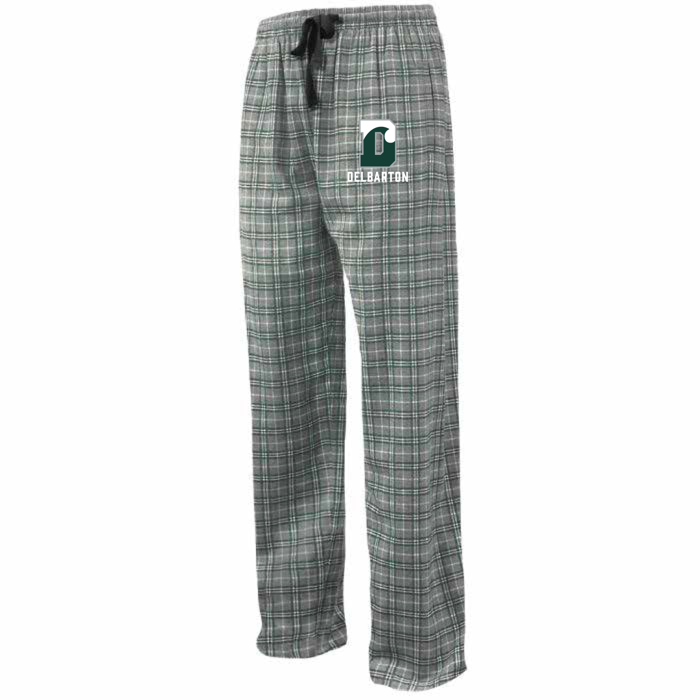 Pennant Flannel Pajamas - Grey/Forest