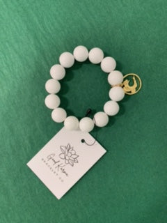 Bracelet - Good Karma Wave Bracelet - White