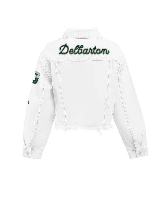 Hype & Vice LADIES Denim Jacket - White