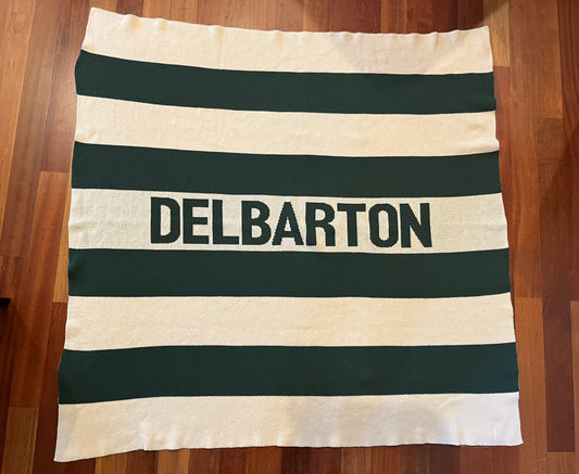 Blanket - Town Pride Throw - Multi Stripe Knit