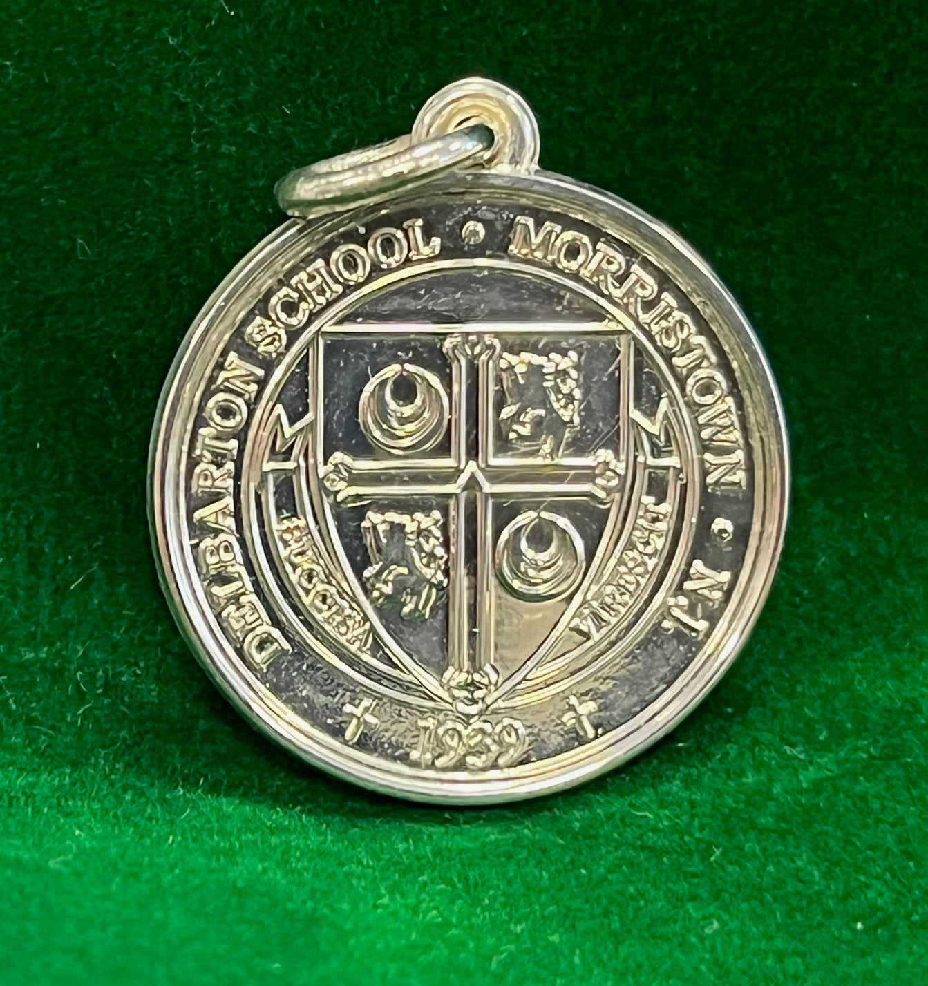 Charm - Silver Crest Charm - Large