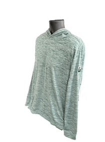 Johnnie-O Talon Performance Hooded L/S Tee - Green