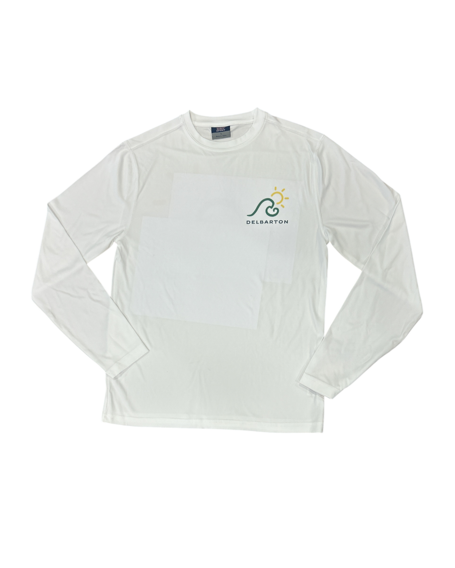 MV Watercolor L/S Sun Tee - White