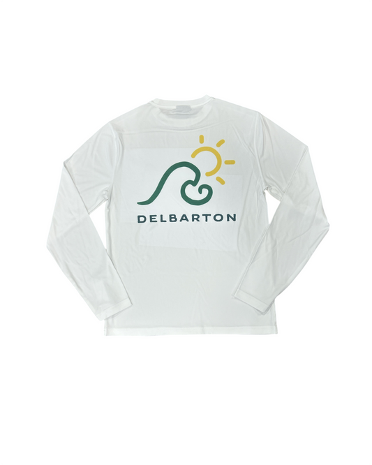 MV Watercolor L/S Sun Tee - White