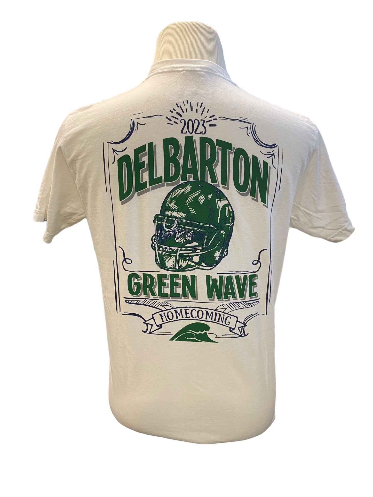 Metro Greek Homecoming S/S Tee - White