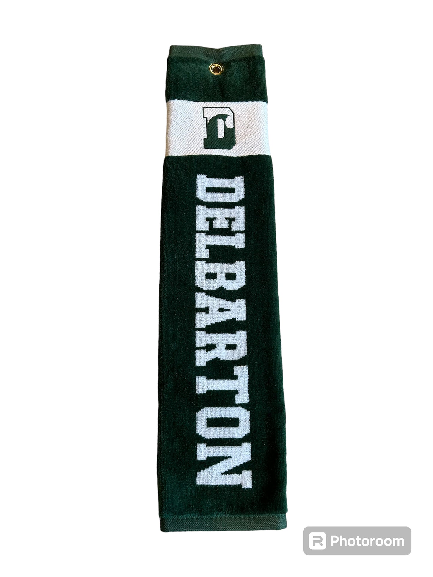 Golf Towel - Woven Tri-fold - Dark Green