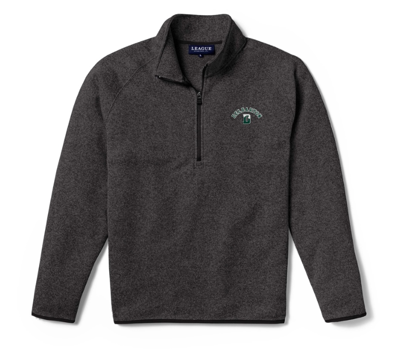 League Saranac 1/4 Zip - Charcoal Grey