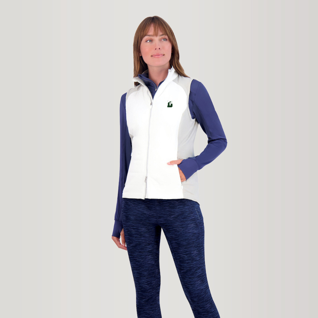 Zero Restriction LADIES Tess Vest - White