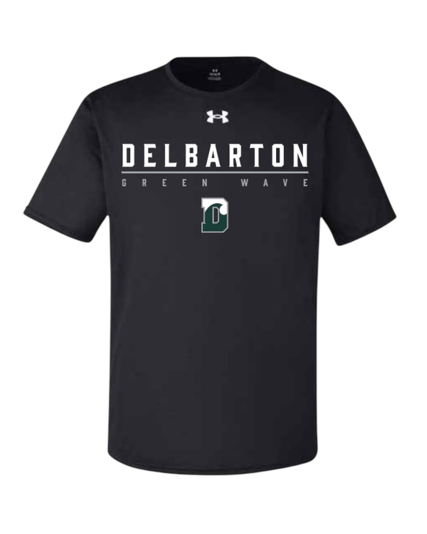 UA Tech Stretch S/S Tee - Black