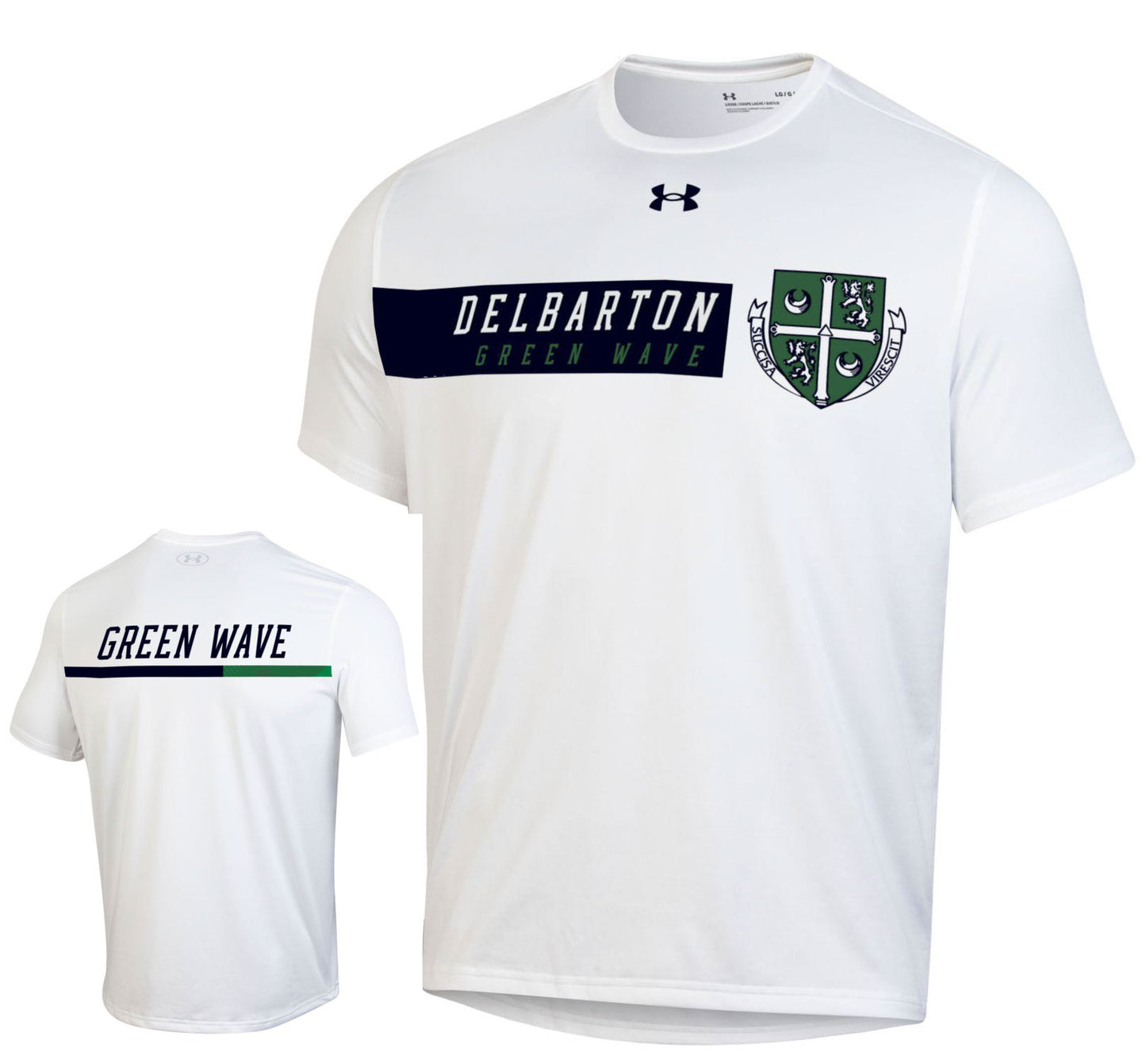 UA Gameday S/S Tech Tee- White