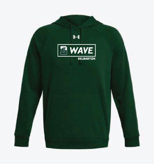 UA Rival Fleece Hoodie - Forest Green