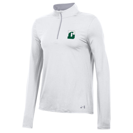 UA LADIES Gameday 1/4 Zip - White