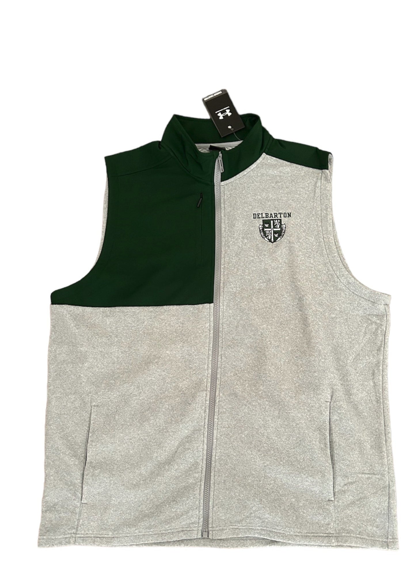 UA Color Block Vest - Forest/Grey