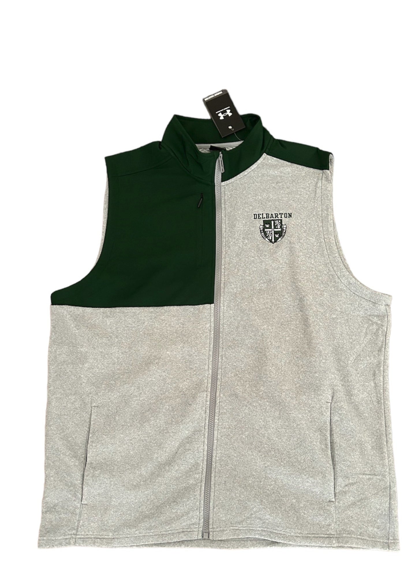 UA  Color Block Vest - Forest/ Grey