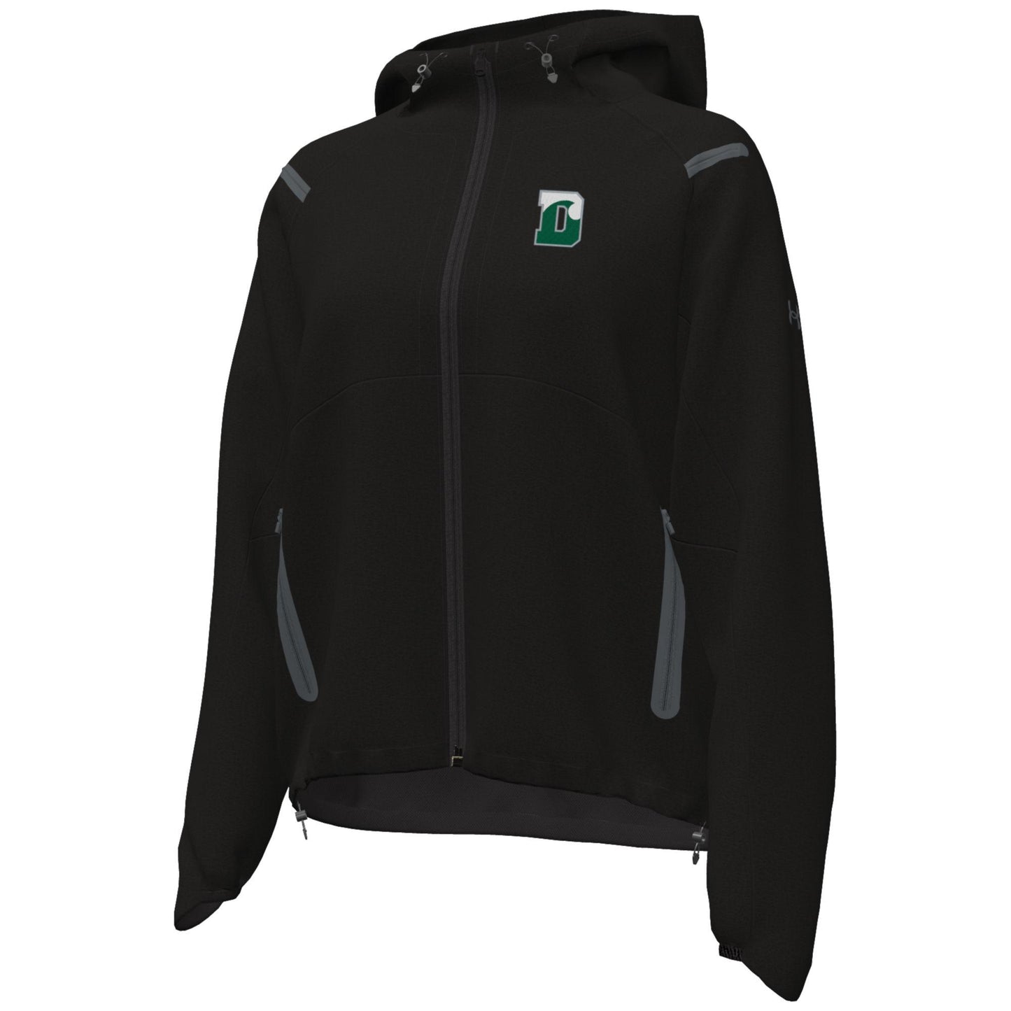 UA LADIES Unstoppable Hooded Jacket - Black