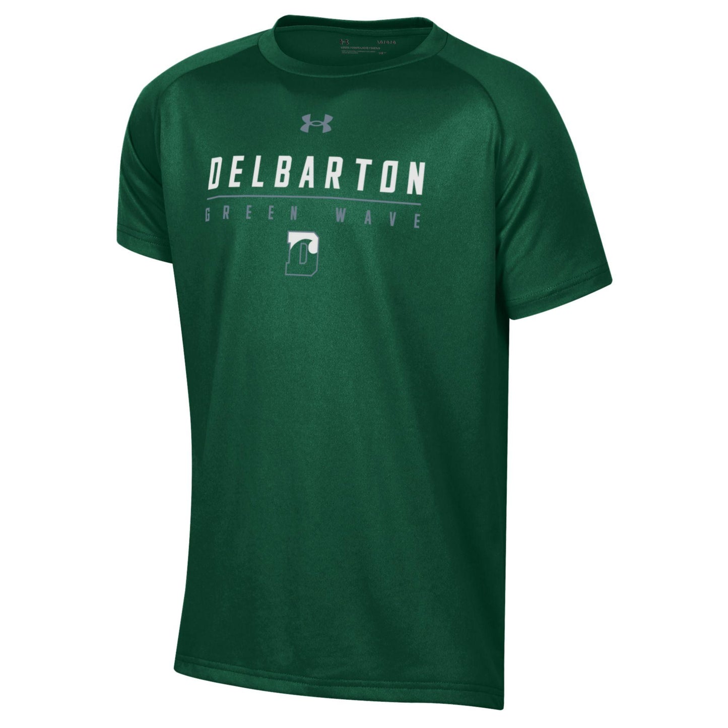 UA Youth Tech S/S Tee - Forest Green