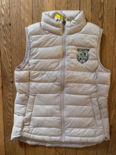 LADIES Down Vest-Beige.