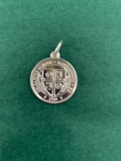 Charm - Silver Crest Charm - Large