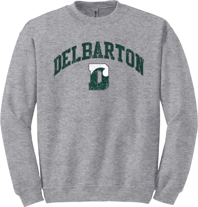 Gildan D Crew Sweatshirt -Grey