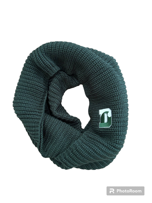Scarf - LogoFit Knit Infinity Scarf - Hunter Green