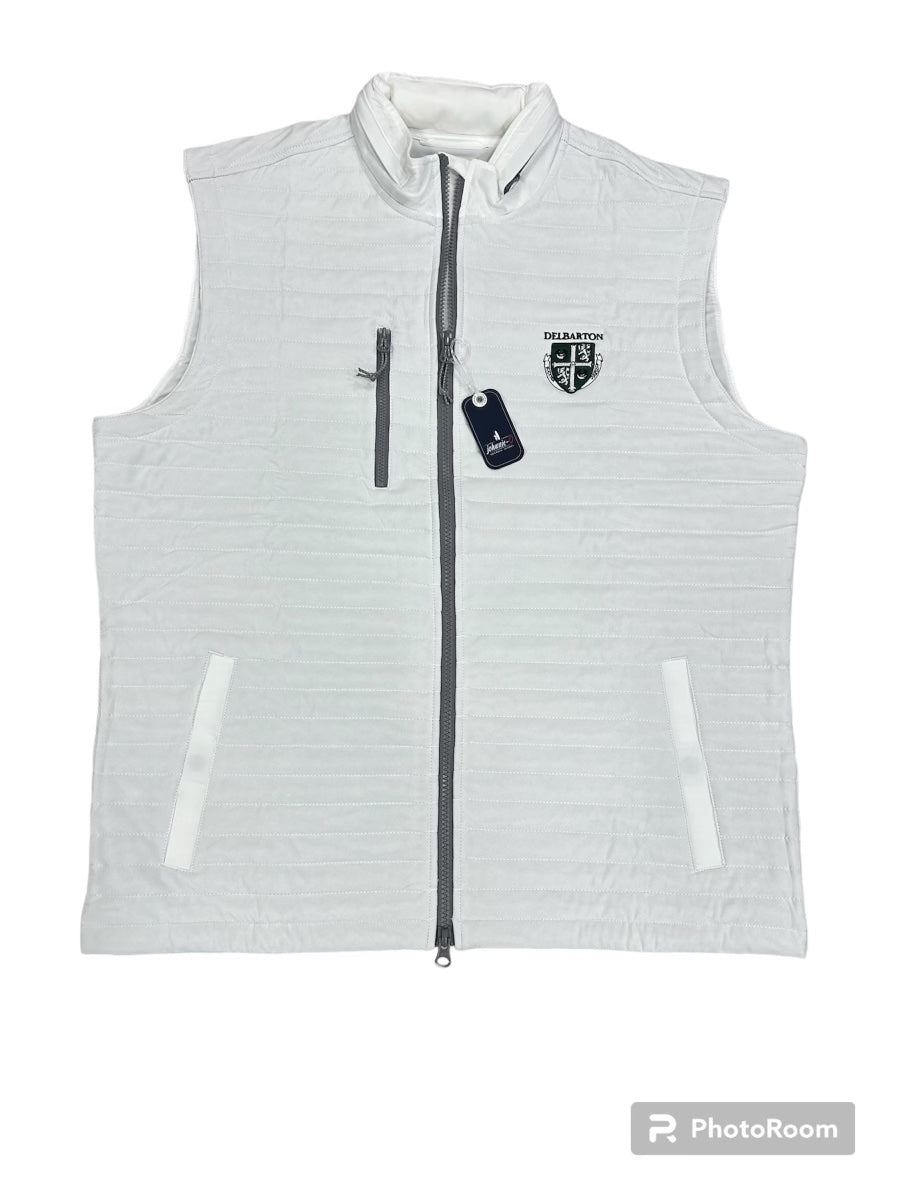 Johnnie-O Crosswind Vest - White