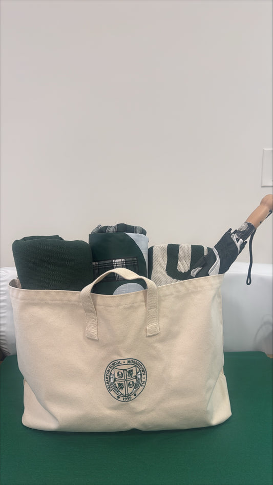 Bag - CB Station Wide Farmers Tote - Green & Natural