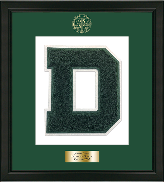 Frame - VARSITY LETTER Shadow Box - Personalized - Custom Order