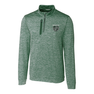 C&B Stealth Heathered 1/4 Zip - Hunter Heather