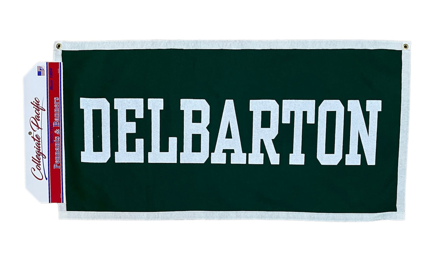 Banner - The Nixon Company DELBARTON - Green/White Trim