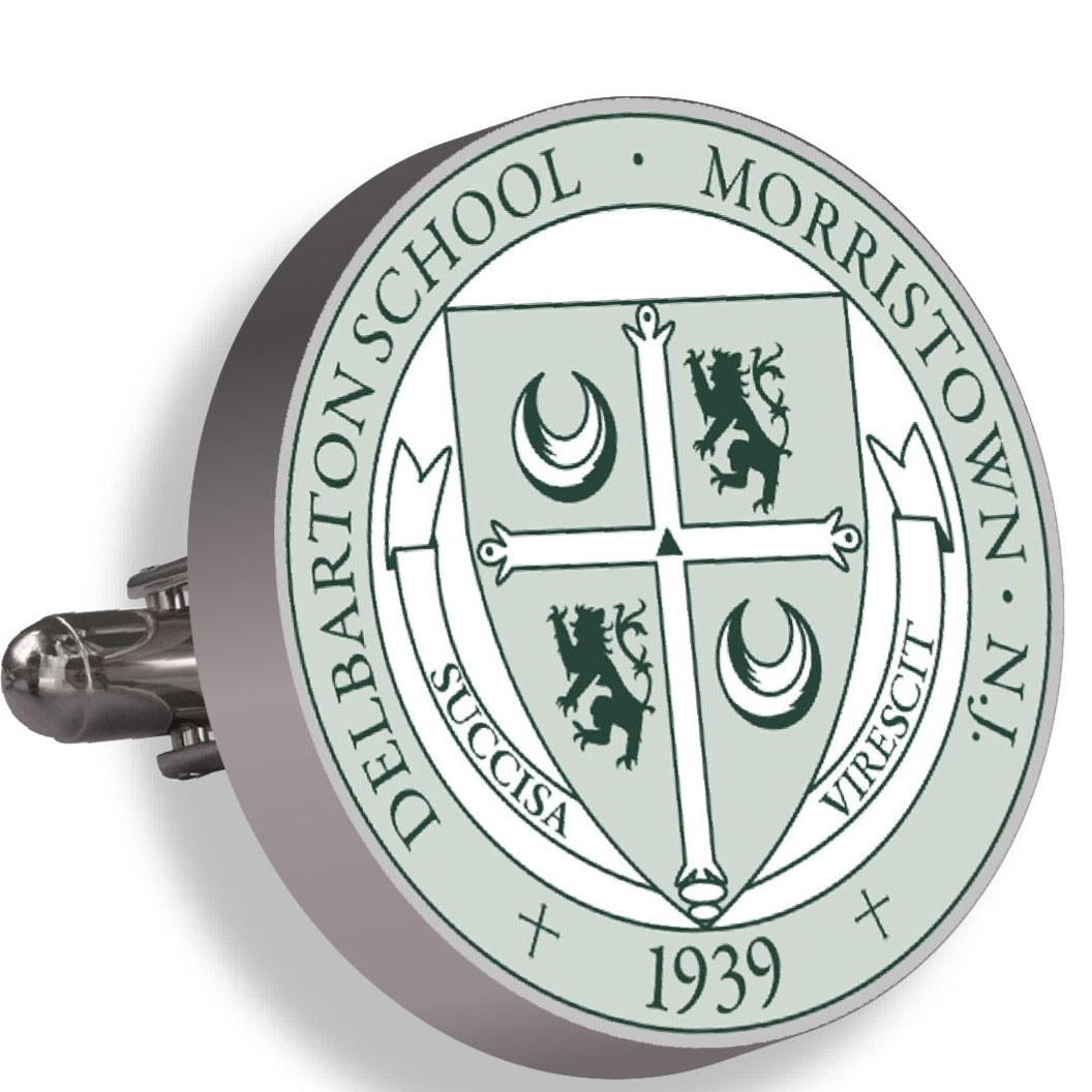 Cuff Links - Delbarton Crest