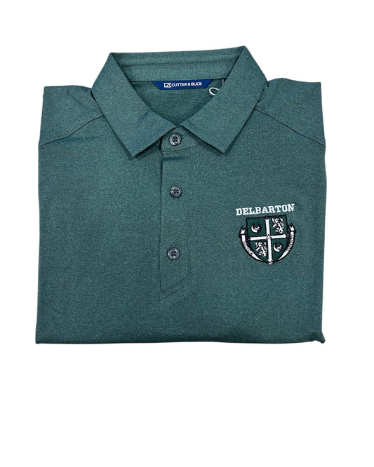 C&B Forge Eco Recycled Polo - Dark Hunter Heather
