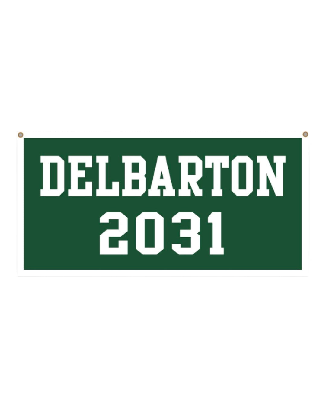 Banner - Class of - Green/White