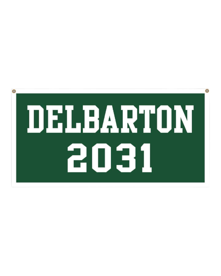 Banner - Class of - Green/White