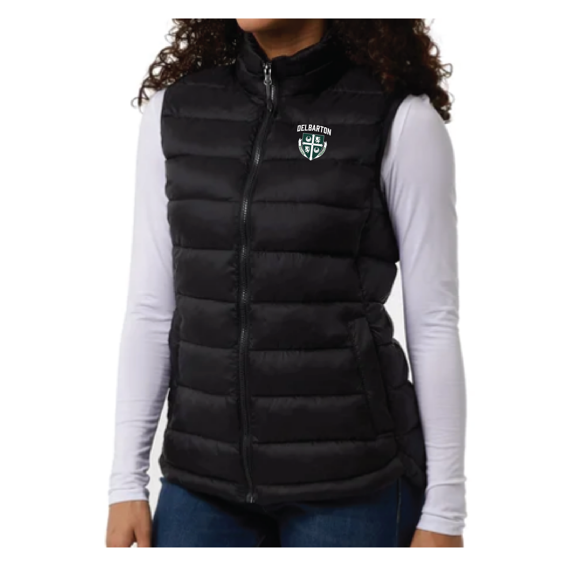 32 Degrees LADIES Down Crest Vest Black Black S