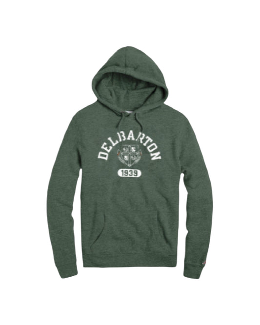 League Heritage Hoodie Crest 1939 - Heather Hunter