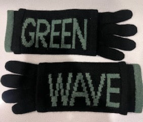 Gloves - Alashan LADIES Cashmere 3-in-1 Gloves - Black/Green