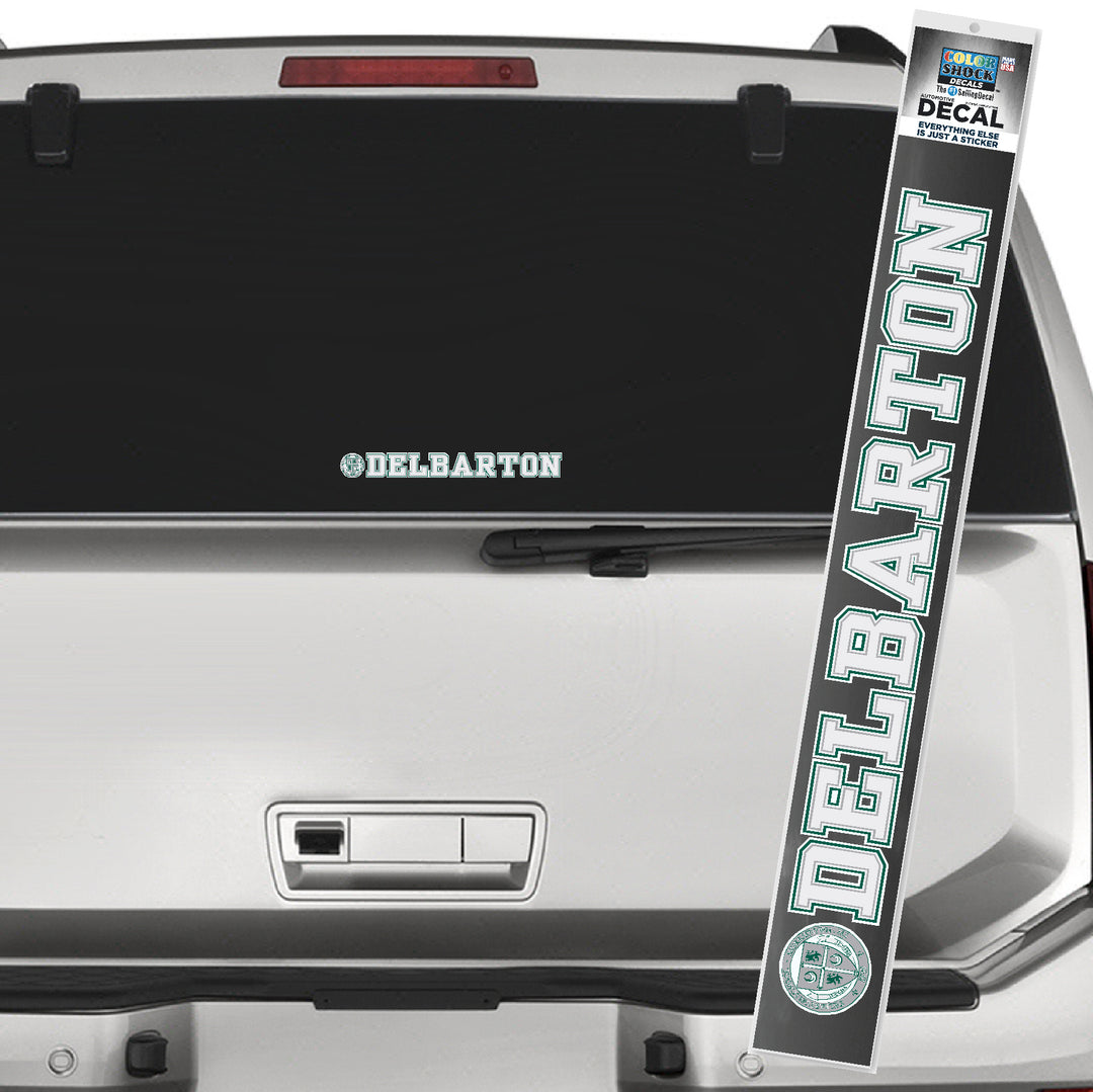 Car Decal - Color Shock Classic Delbarton with Crest