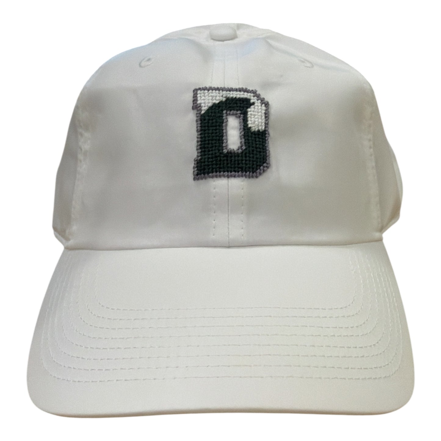 Hat - Smathers and Branson Performance Needlepoint D Wave - White