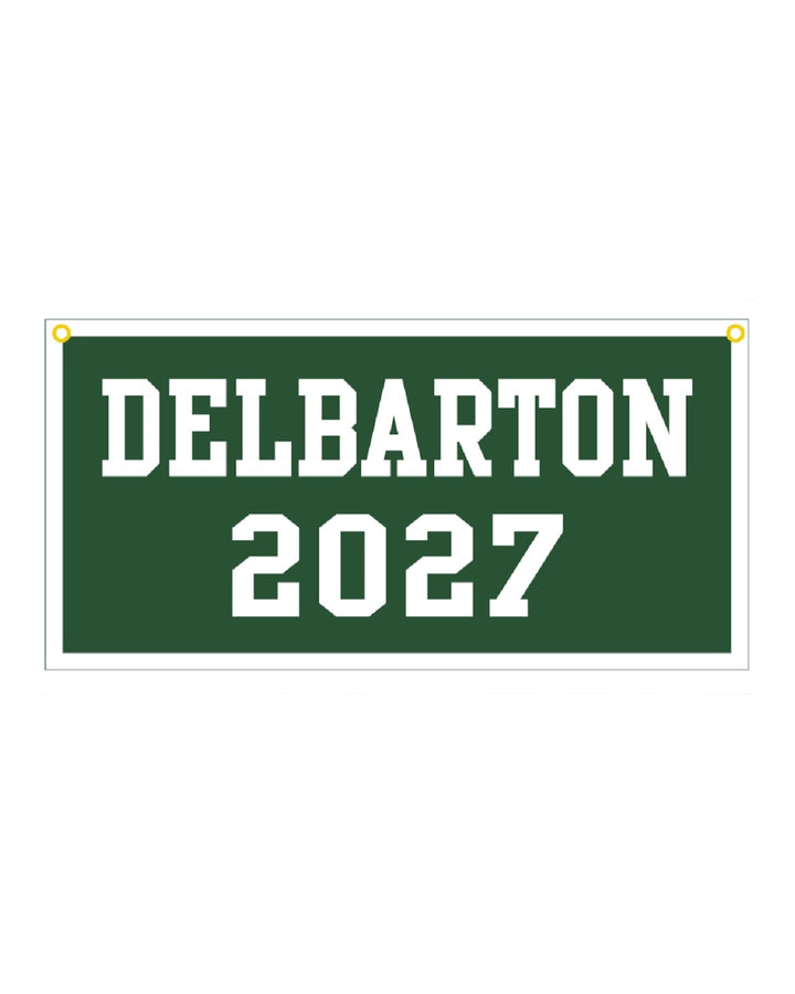 Banner - Class of - Green/White