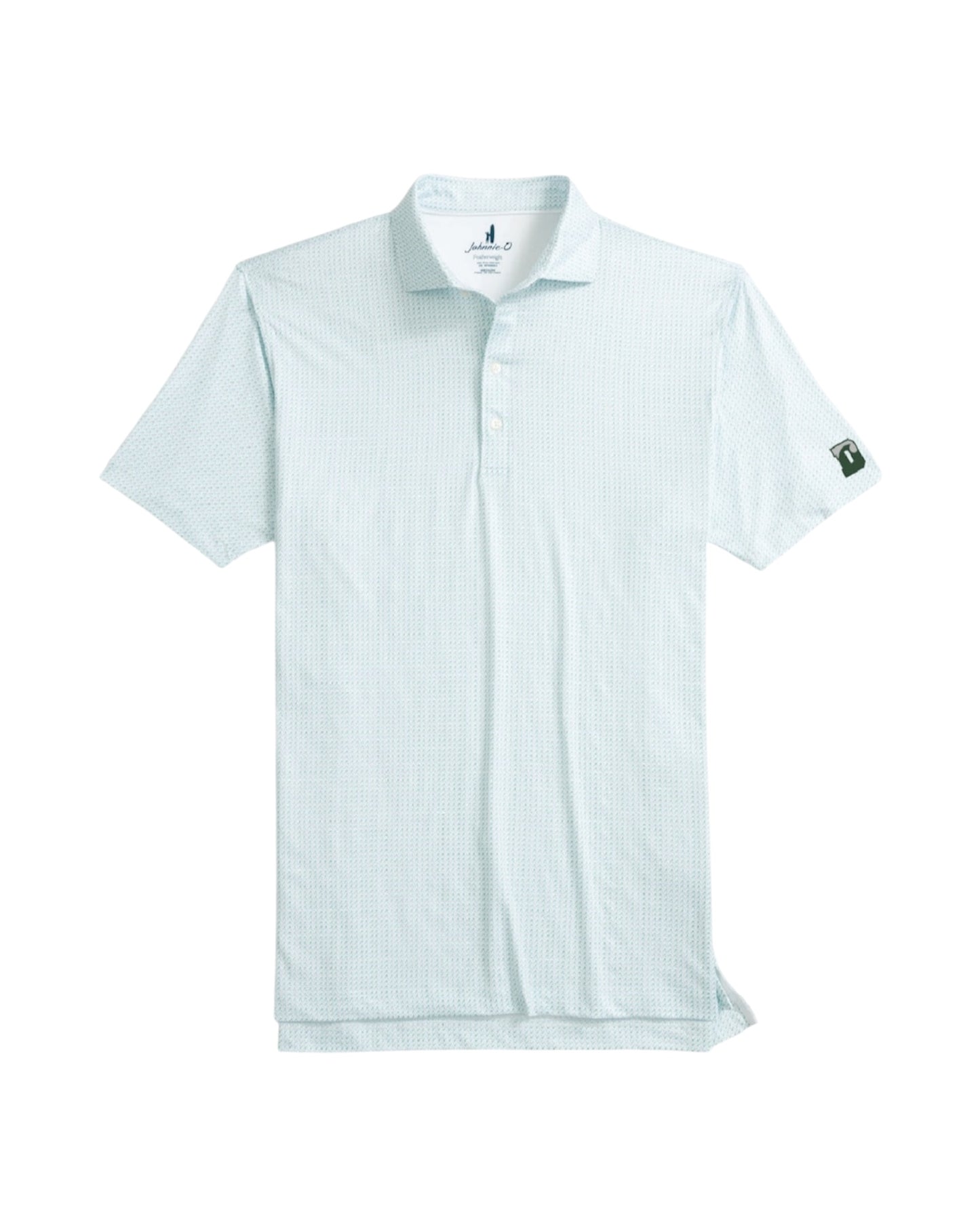 Johnnie O Men's Golf Party Polo - White/Green