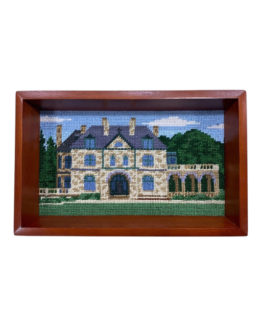 Tray - Smathers and Branson Valet Tray - Old Main Needlepoint