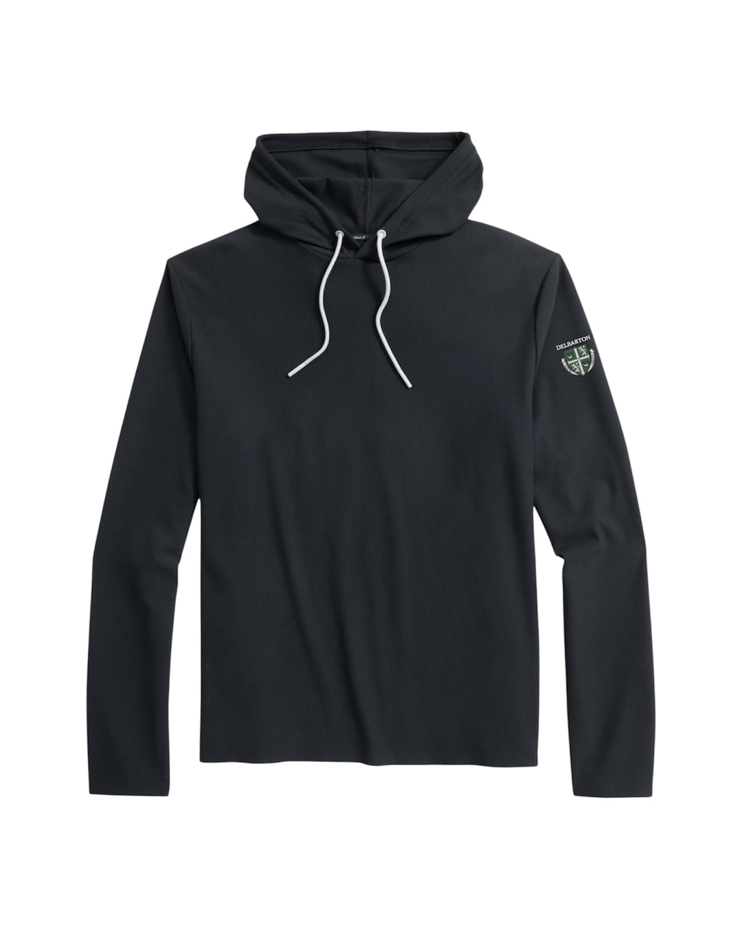 Johnnie-O Hoppin Performance Drawstring Hoodie - Black