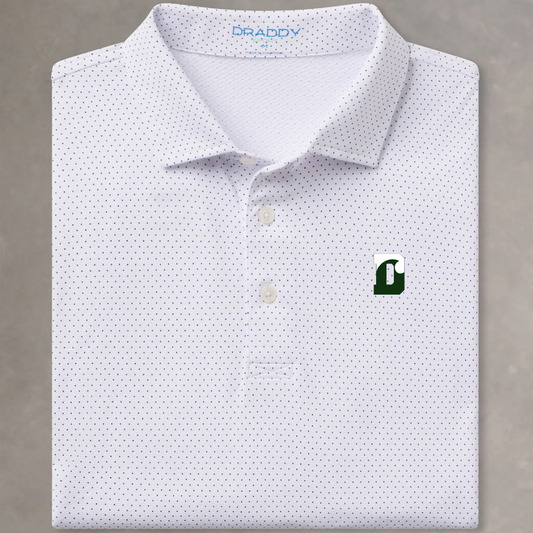 B Draddy Captain Cool Polo - White